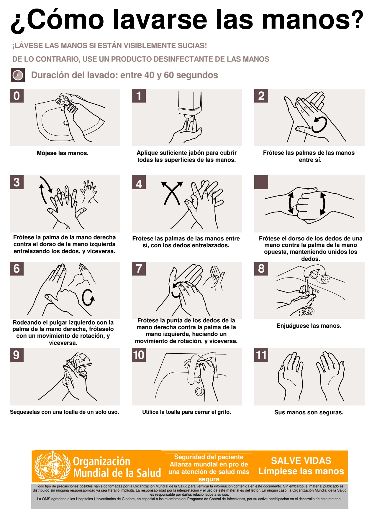 ¿Cómo lavarse las manos correctamente? Paso a paso 2